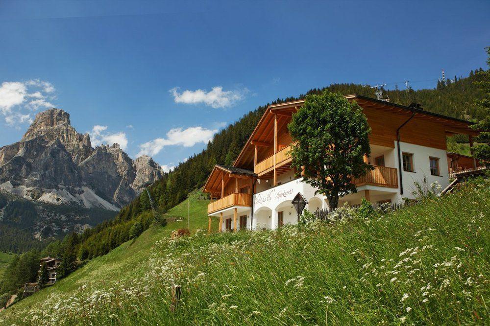 Refugium Laflu Apartments Corvara In Badia Exterior photo
